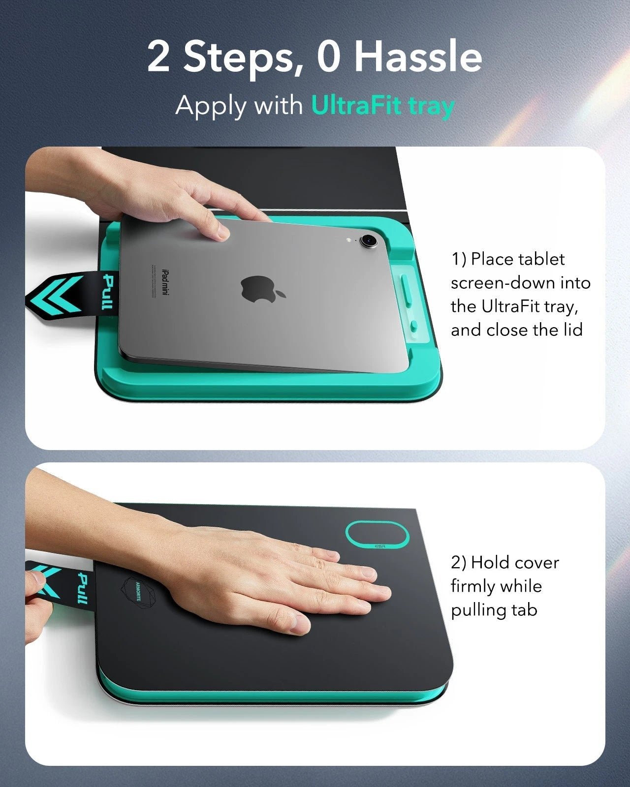 iPad mini 7/mini 6 UltraFit Armorite® Paper-Feel Screen Protector – 2 Pack ESR ESR