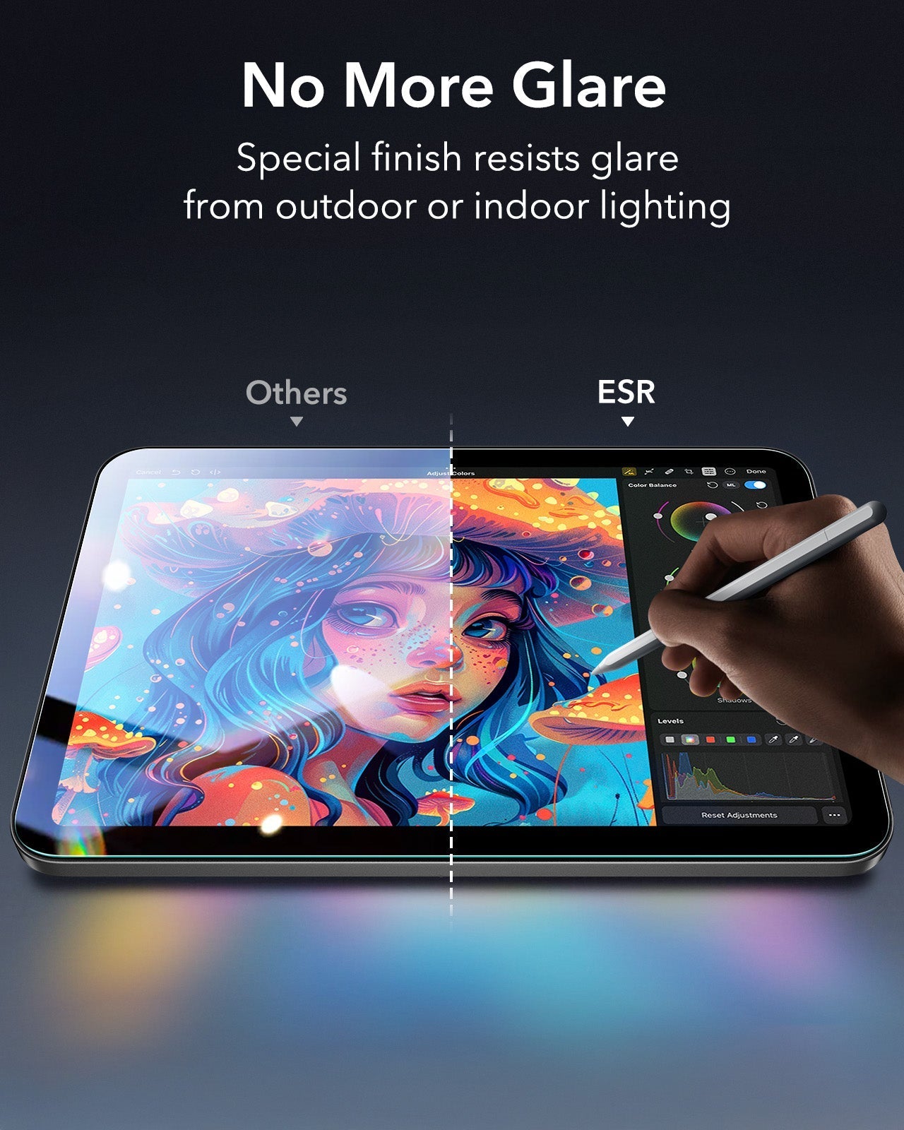 iPad mini 7/mini 6 UltraFit Armorite® Paper-Feel Screen Protector – 2 Pack ESR ESR