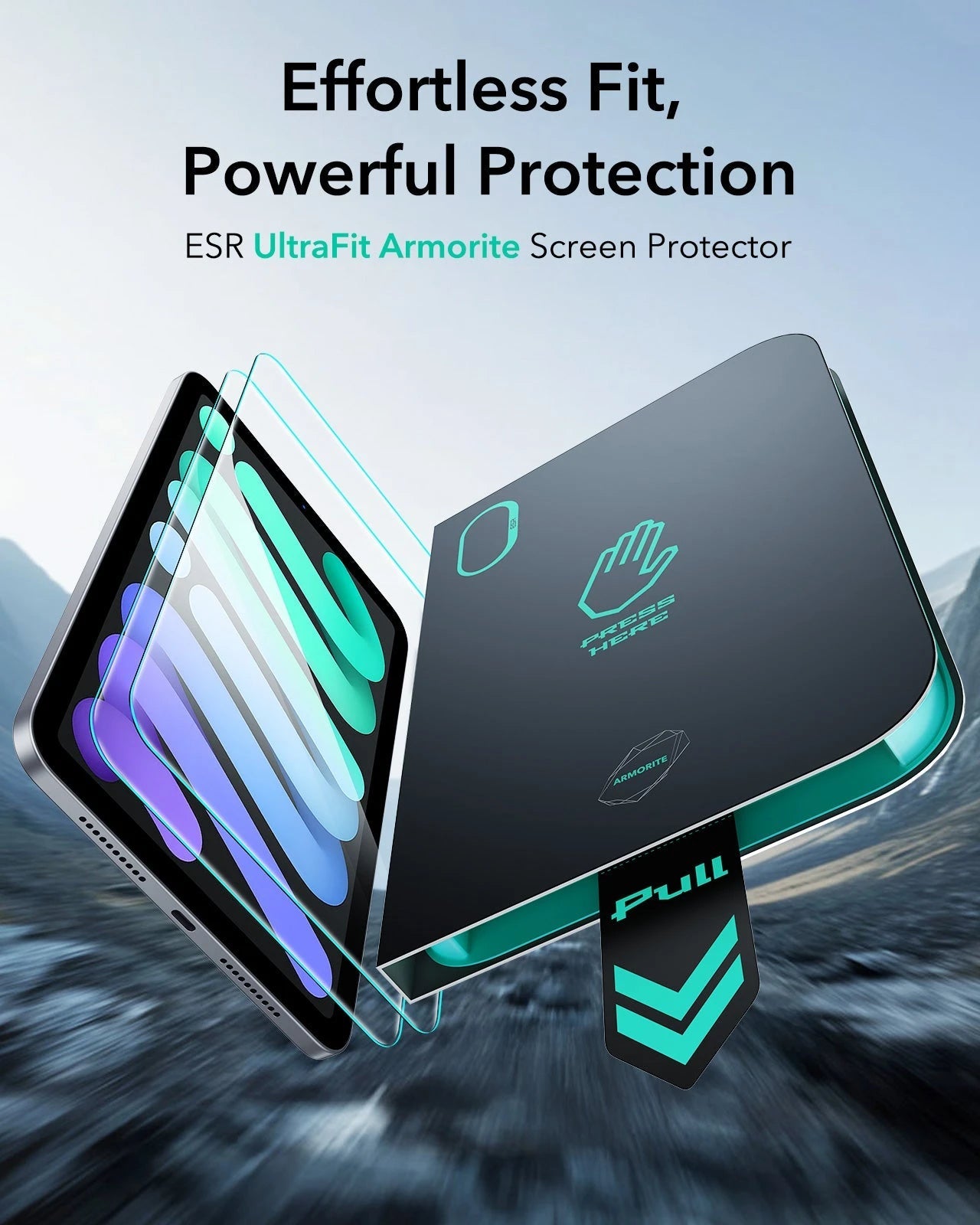 iPad mini 7/mini 6 UltraFit Armorite®  Screen Protector - 2 Pack ESR ESR