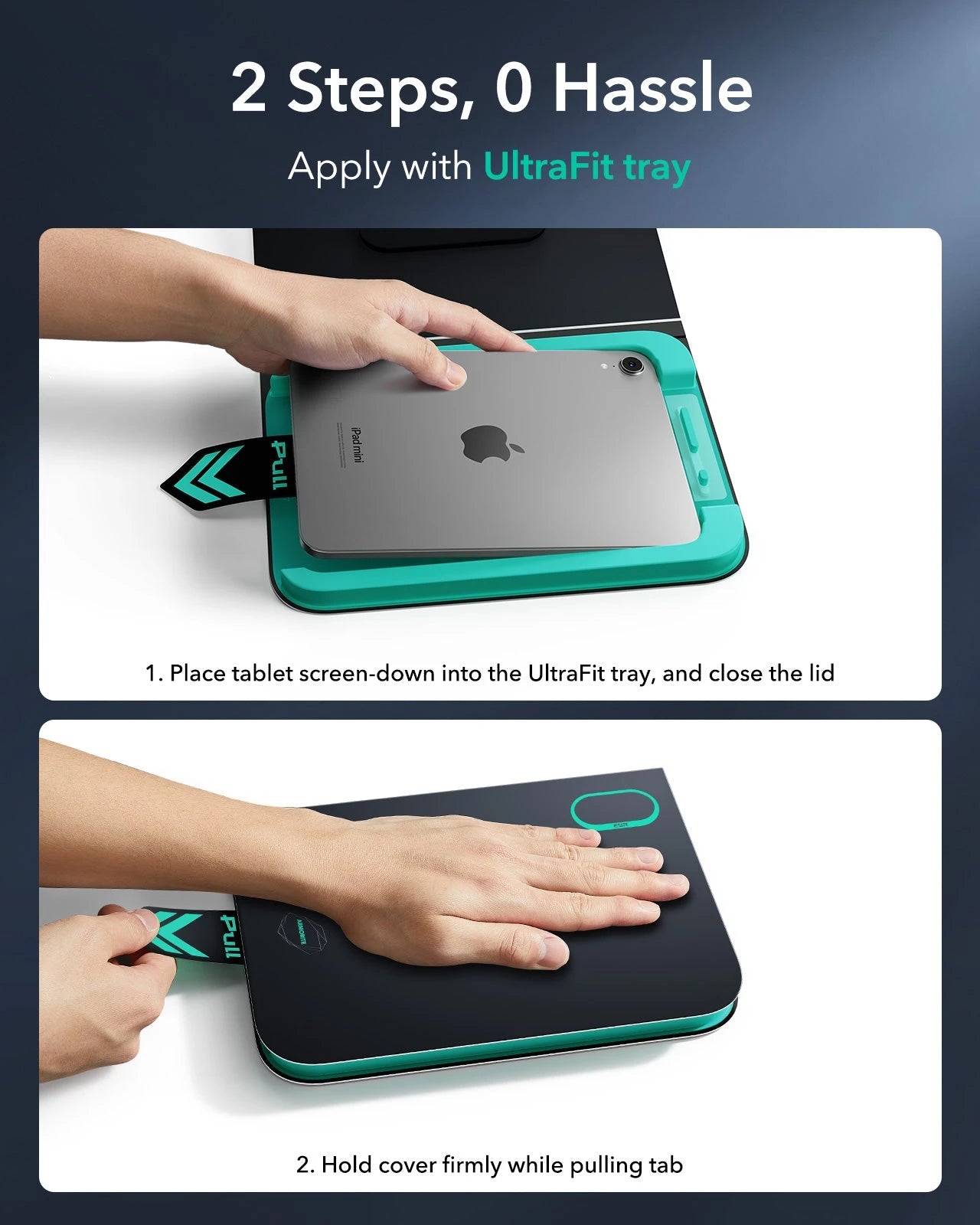 iPad mini 7/mini 6 UltraFit Armorite®  Screen Protector - 2 Pack ESR ESR