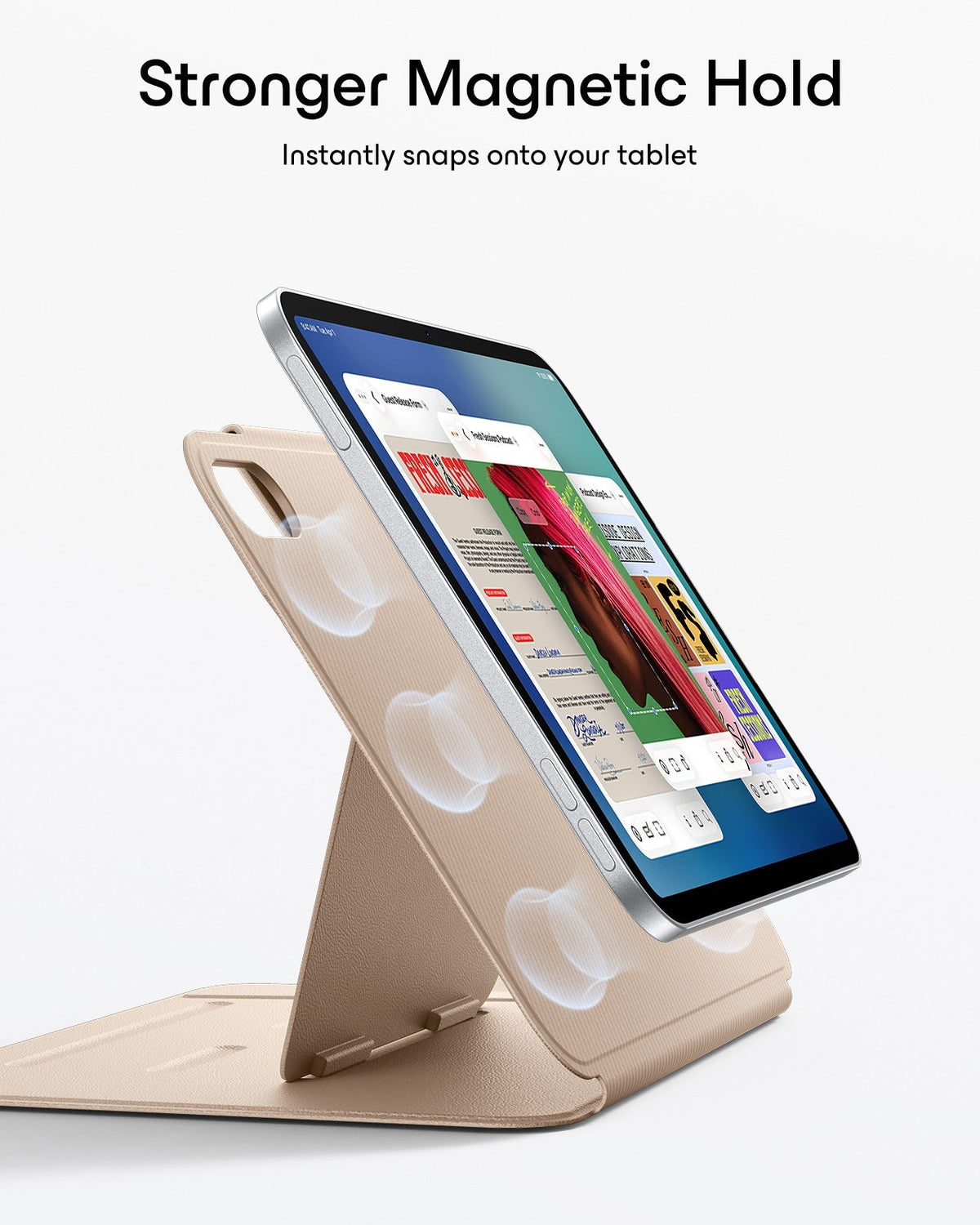 iPad mini (A20 Pro) AirStance Magnetic Case - Sand ESR ESR