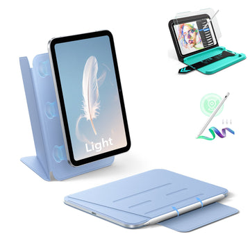 iPad mini (A20 Pro) AirStance Magnetic Creator Bundle - Sky Blue ESR ESR