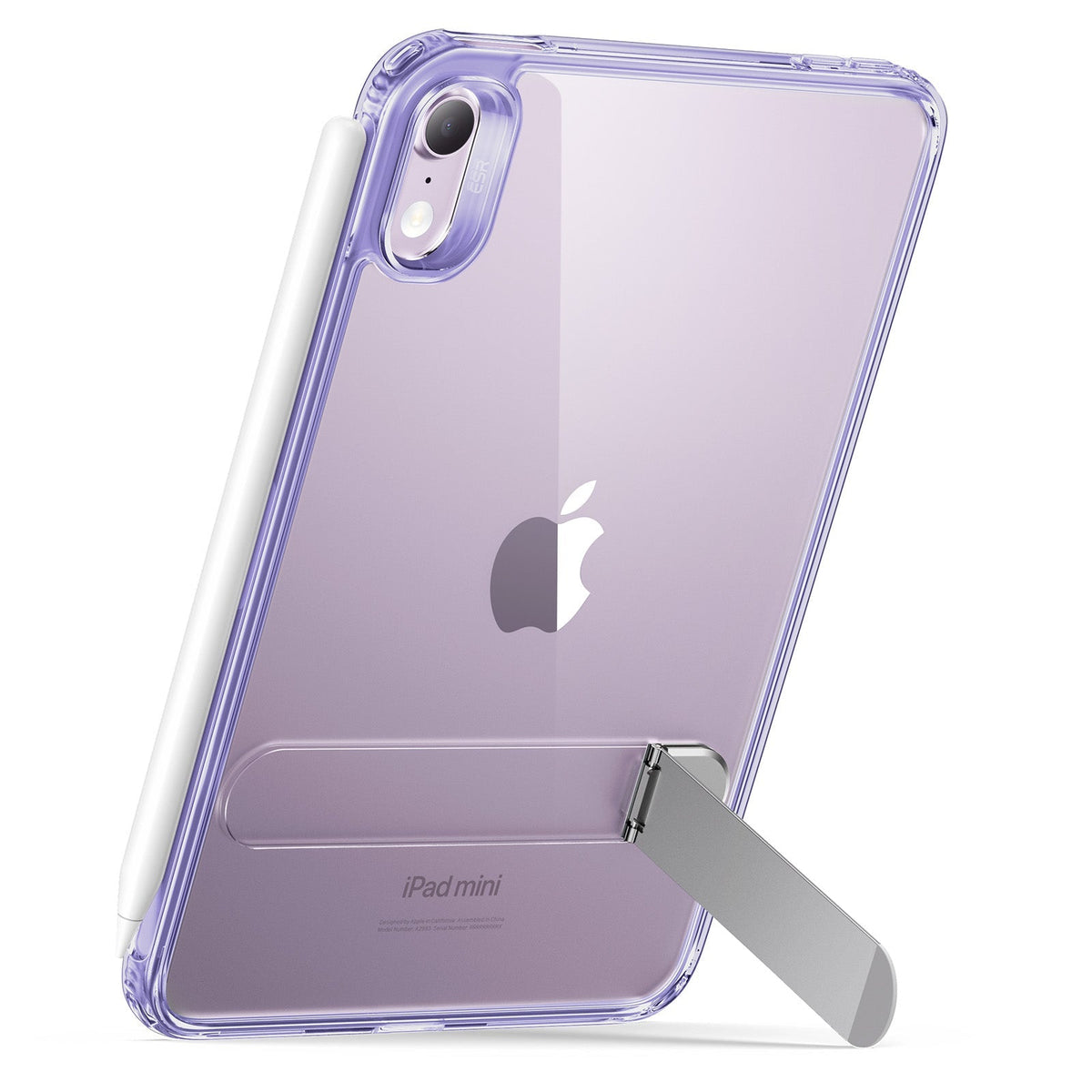 iPad mini (A20 Pro) Boost Kickstand Case - Clear Purple ESR ESR