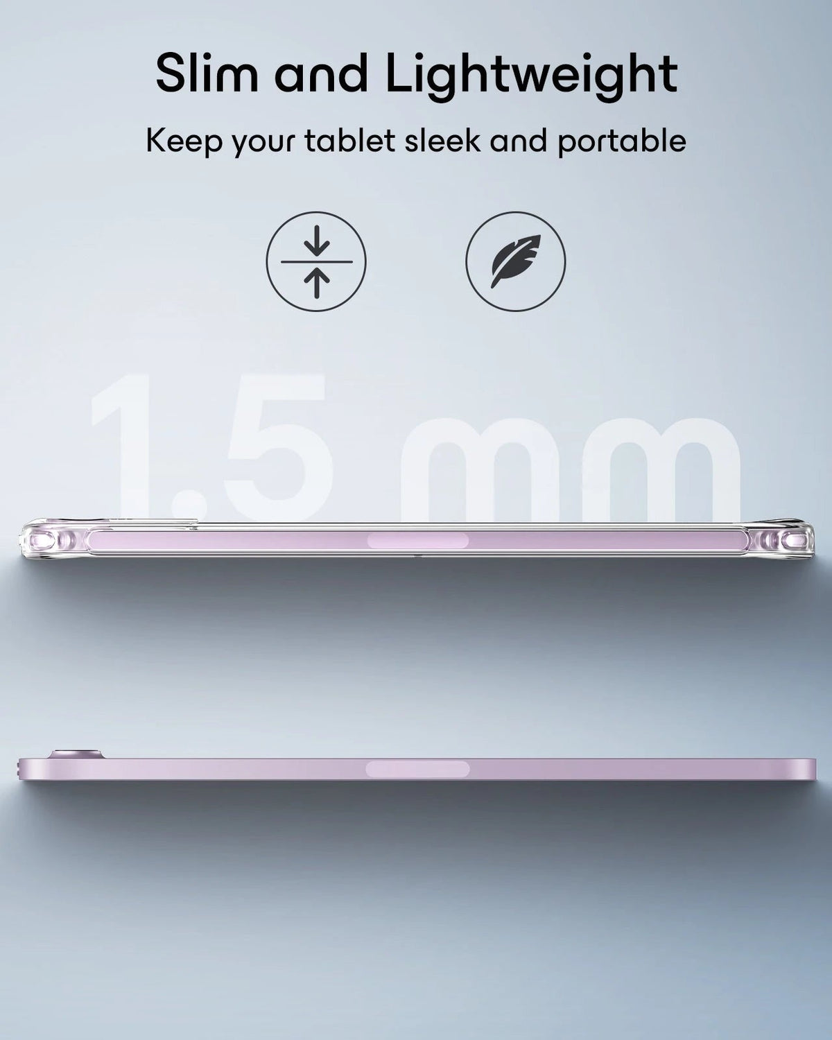 iPad mini (A20 Pro) Classic Hybrid Back Case - Clear ESR ESR