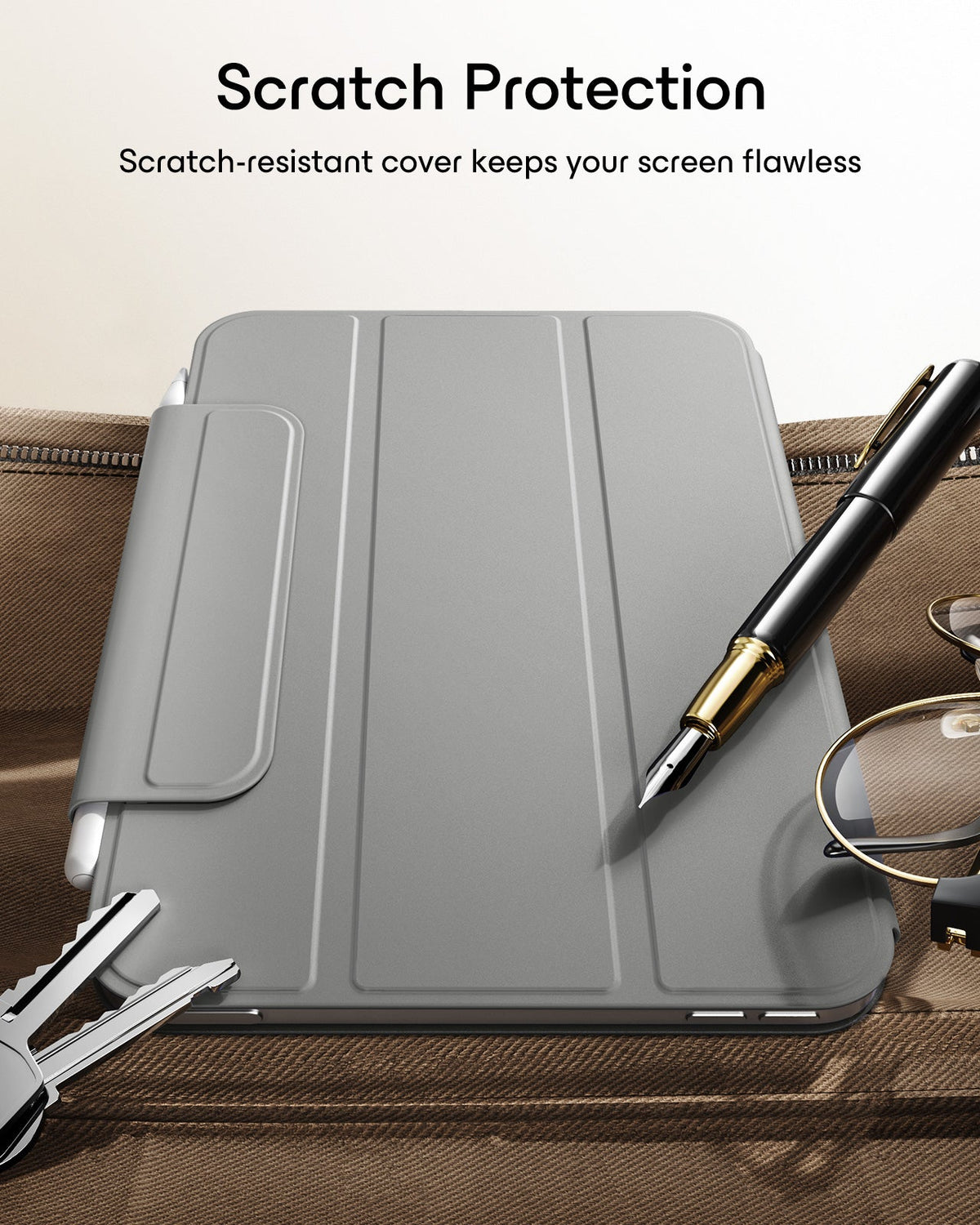 iPad mini (A20 Pro) Rebound Magnetic Case - Gray ESR ESR