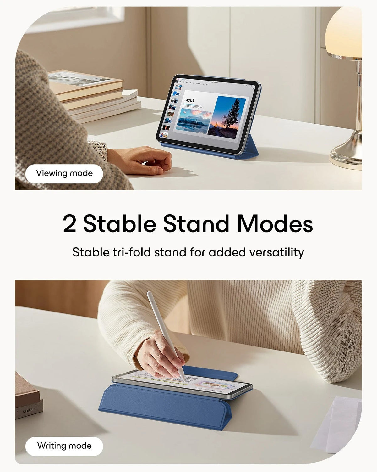 iPad mini (A20 Pro) Rebound Magnetic Case - Navy Blue ESR ESR