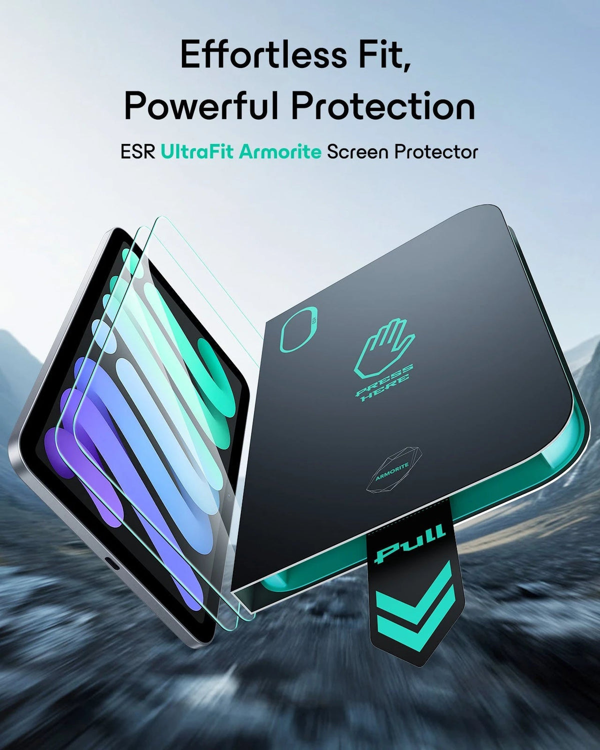 iPad mini (A20 Pro) UltraFit Armorite® Screen Protector - 2 Pack ESR ESR