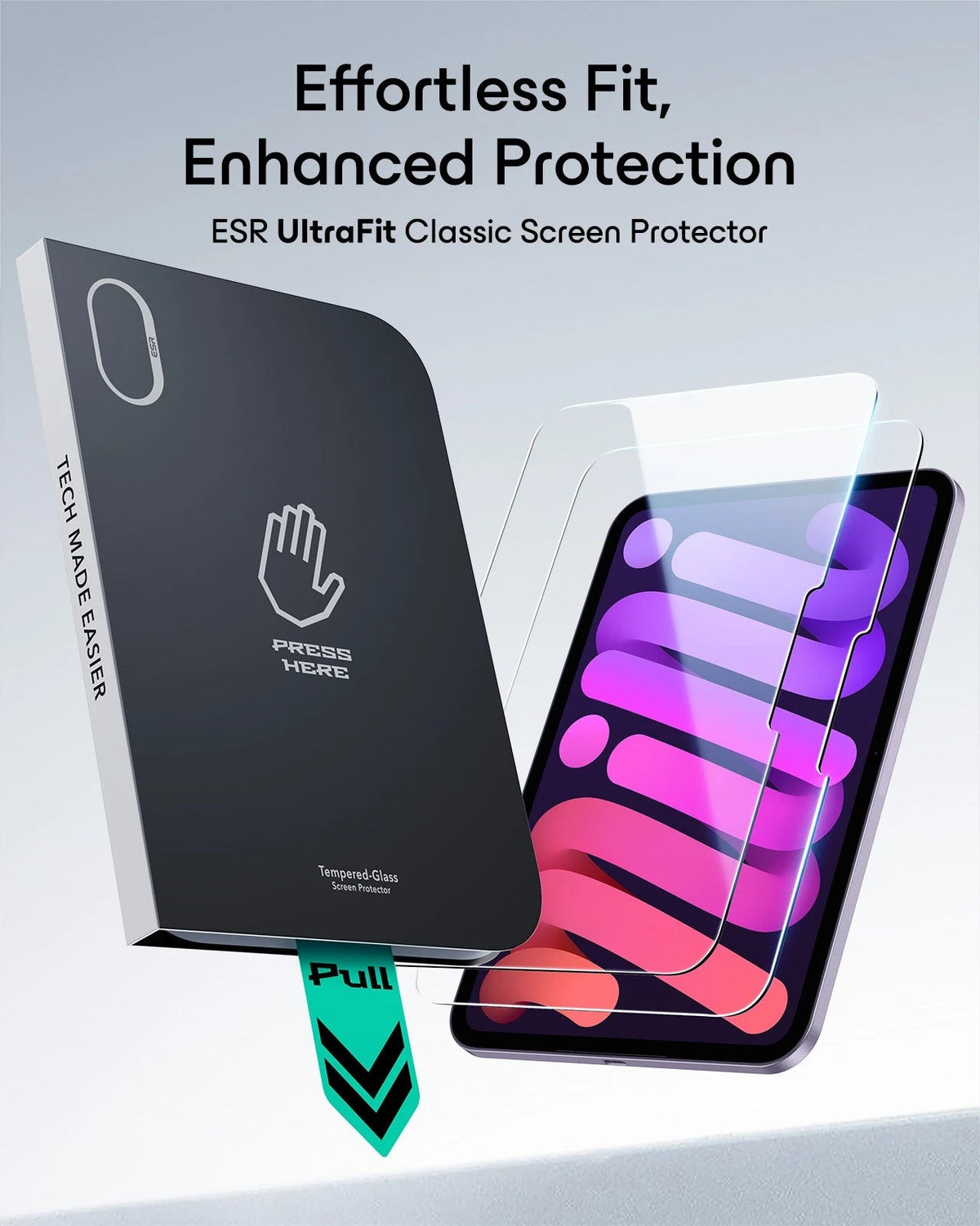 iPad mini (A20 Pro) UltraFit Classic Screen Protector - 2 Pack ESR ESR