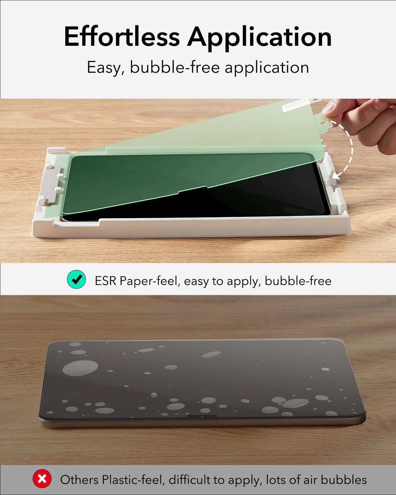 iPad 11" (A16, 2025) Rebound Magnetic Keyboard Case Paper-Feel Bundle - UK Layout-Black ESR ESR