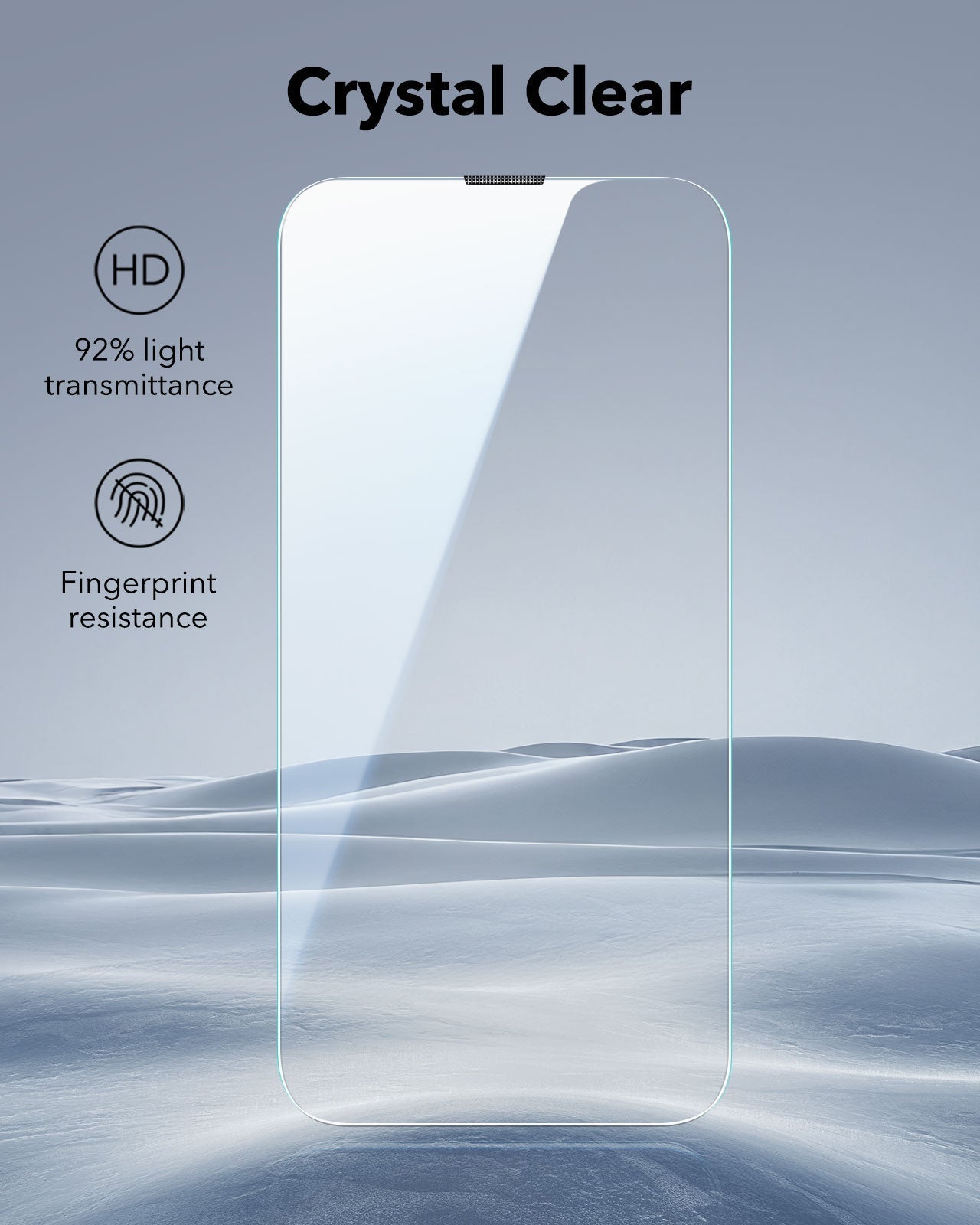 Best iPhone 14 Plus Tempered Glass Screen Protector ESR crystal clear