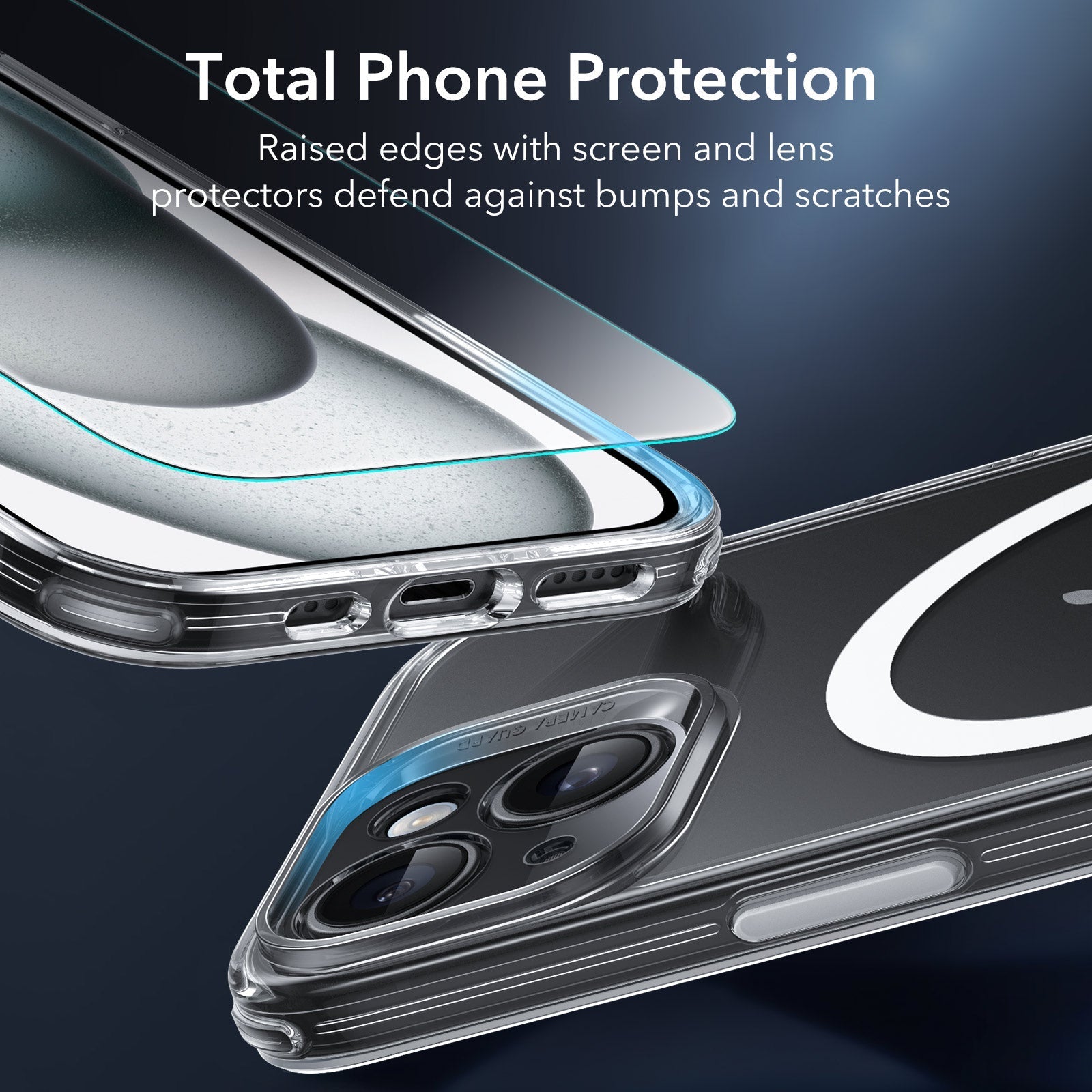 iPhone 15 Classic Pro Case (HaloLock) Set - Clear ESR ESR