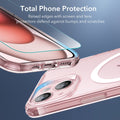 iPhone 15 Classic Pro Case (HaloLock) Set - Clear Pink ESR ESR