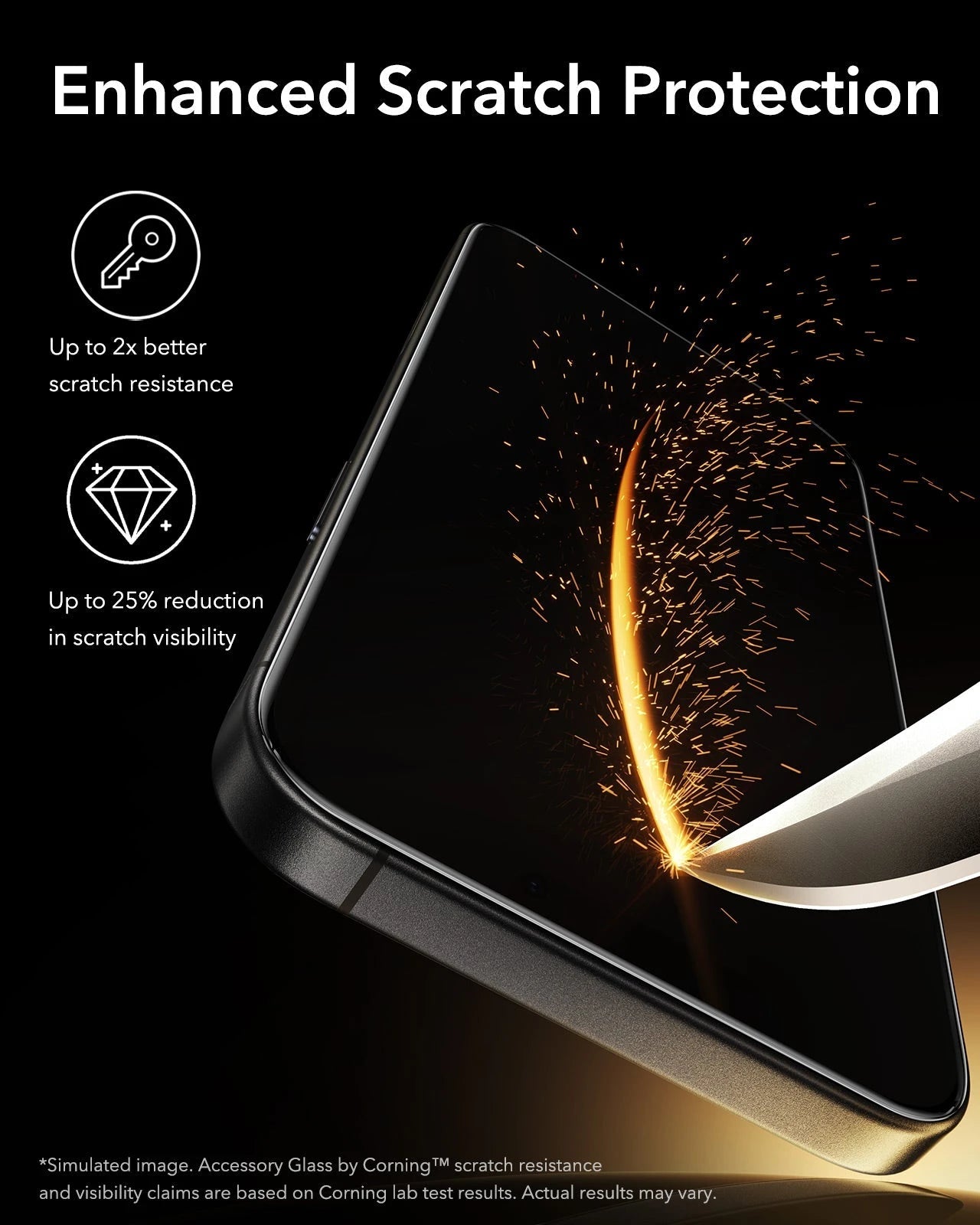 ESR Best iPhone 16 Corning Tempered Glass Screen Protector 