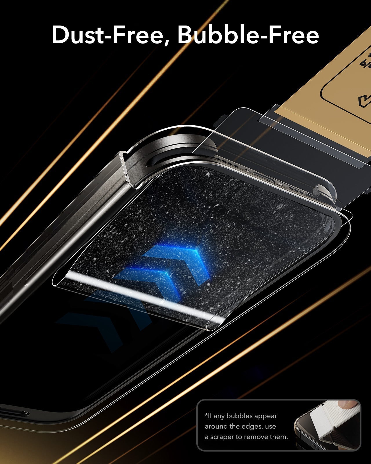 ESR Best iPhone 16 Corning Tempered Glass Screen Protector 