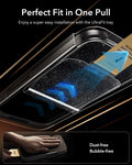 Accessory Glass by Corning™ screen protectors easy installation with the ultrafit tray