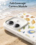 ESR Withe Shell iPhone 17 Magsafe Case Full-Coverage Camera Module