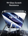 ESR iPhone 17 UltraFit Armorite Screen Protector 9h glass scratch resistance