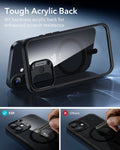 ESR iPhone 17 Magsafe Case with Camera Control Clear Black Tough Acrylic Back