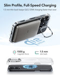 ESR iPhone 17 Magsafe Case with Stand Camera Control Clear Wireless charging