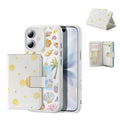 Withe Shell iPhone 17 Pro Magsafe Case with Aura Clutch MagSafe Wallet