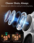 ESR iPhone 17 Pro Corning Glass Camera Lens Protector Silver Clearer Shots, Always