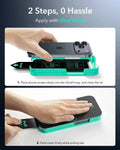 ESR iPhone 17 Pro UltraFit Armorite Privacy Screen Protector apply with ultrafit tray