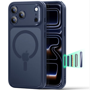iPhone 17 Pro Classic Hybrid Magnetic Case (Camera Control) - Frosted Blue ESR ESR