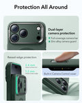 iPhone 17 Pro Cloud Soft Magnetic Case (Camera Control, Stash Stand) - Olive Green ESR ESR