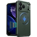 iPhone 17 Pro Cyber Tough Magsafe Case with Camera Control Green 