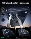 ESR iPhone 17 Pro Max Armorite Camera Lens Protector Blue 9h glass scratch resistance