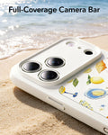ESR Withe Shell iPhone 17 Pro Max Case Full-Coverage Camera Bar