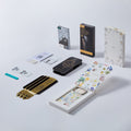 ESR Withe Shell iPhone 17 Magsafe Case with Stand pair  Corning Glass Privacy Screen Protector