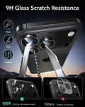 ESR iPhone 17 Pro Max Armorite Camera Lens Protector Black 9h glass scratch resistance