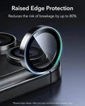ESR iPhone 17 Pro Max Armorite Camera Lens Protector Black raised edge protection