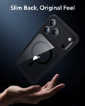 ESR iPhone 17 Pro Max Magsafe Case with Camera Control Clear Black  Tough Acrylic Back