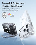 ESR iPhone 17 Pro Max Classic Hybrid Magsafe Case with Stand Camera Control Clear