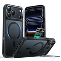 iPhone 17 Pro Max Classic Hybrid Magnetic Case (Camera Control, Stash Stand) - Frosted Black ESR ESR
