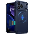 iPhone 17 Pro Max Cyber Tough Magsafe Case with Camera Control Blue 