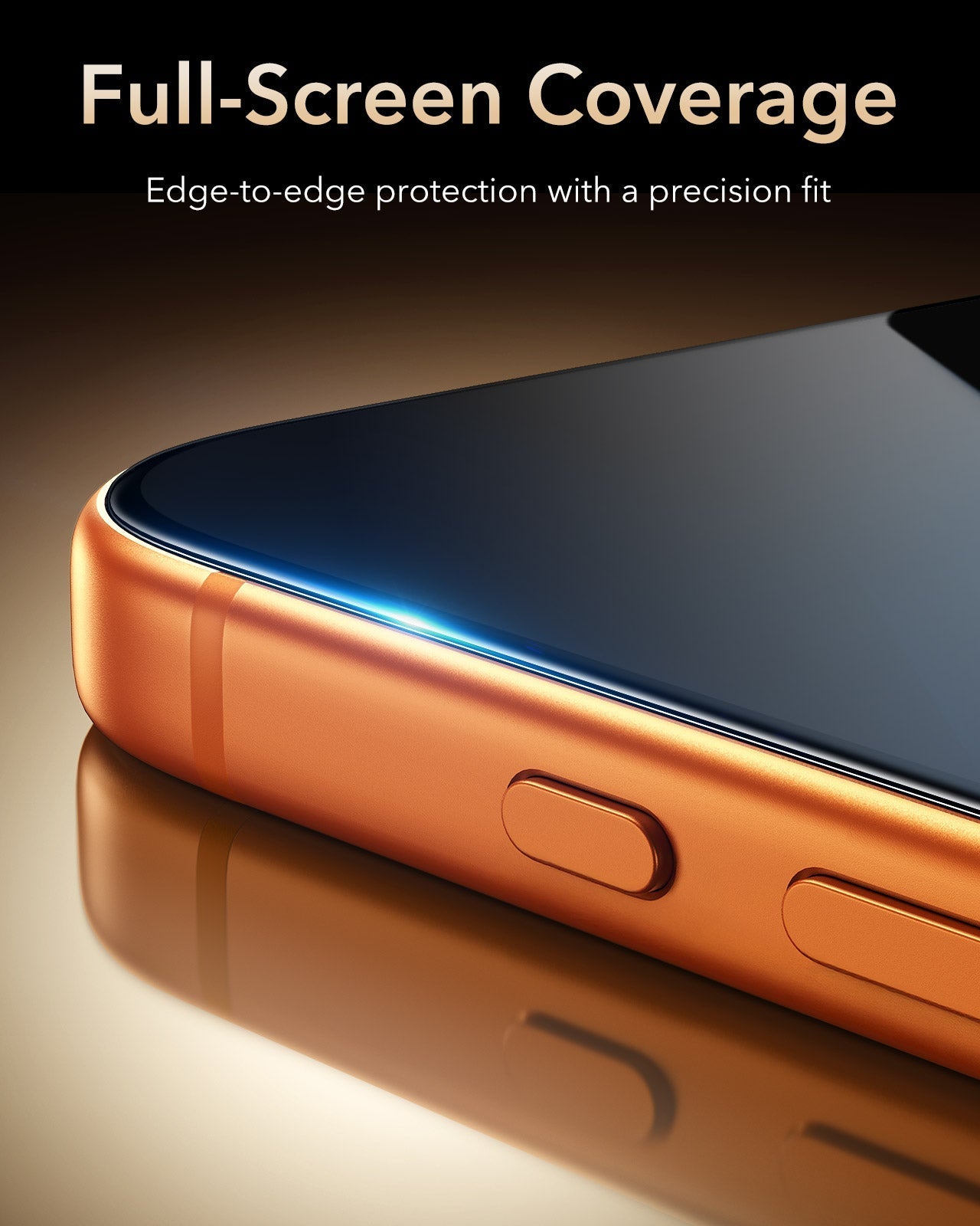 ESR iPhone 17 Pro Max Privacy Screen Protector with Corning Glass Full-Screen Coverage