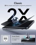 iPhone 17 Pro Max Tempered Glass Privacy Screen Protector military grade protection