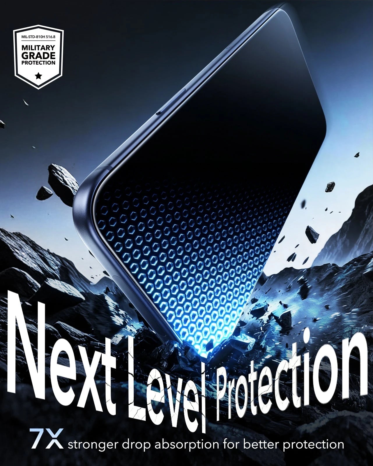 ESR iPhone 17Pro  Privacy Screen Protector with Armorite Tempered Glass Next Level Protection