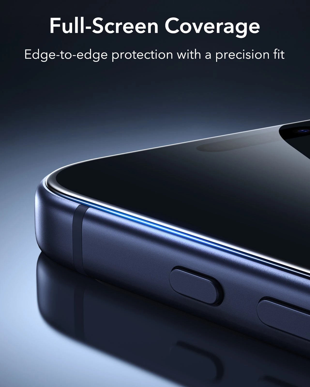 ESR iPhone 17Pro  Privacy Screen Protector with Armorite Tempered Glassv Full-Screen Coverage