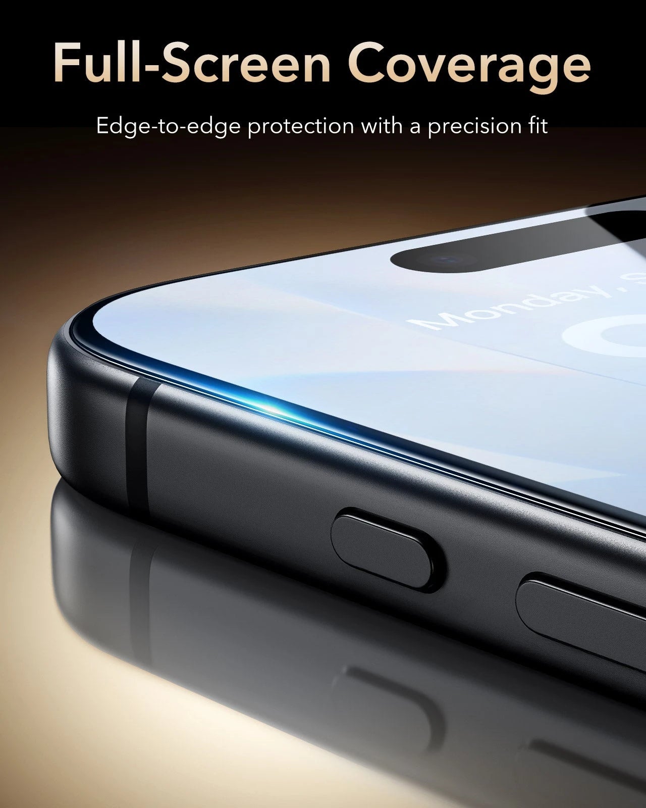 ESR iPhone 17 Screen Protector with Corning Glass Full-Screen Coverage