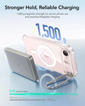 ESR iPhone 17e Classic Hybrid Magsafe Case with Stand Clear Stronger Hold, Reliable Charging