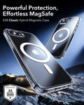 ESR iPhone 17e Classic Hybrid Magsafe Case Clear Powerful Protection Effortless MagSafe