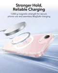  iPhone 17e Classic Hybrid Magsafe Case Clear Stronger Hold, Reliable Charging