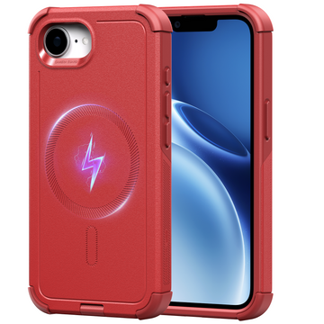 iPhone 17e Cyber Tough Magnetic Case Red