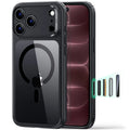 Clear Black iPhone 18 Pro Max Magsafe Slim Phone Case 