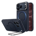 Frosted Blue iPhone 18 Pro Max Magsafe Slim Phone Case with Stand V2