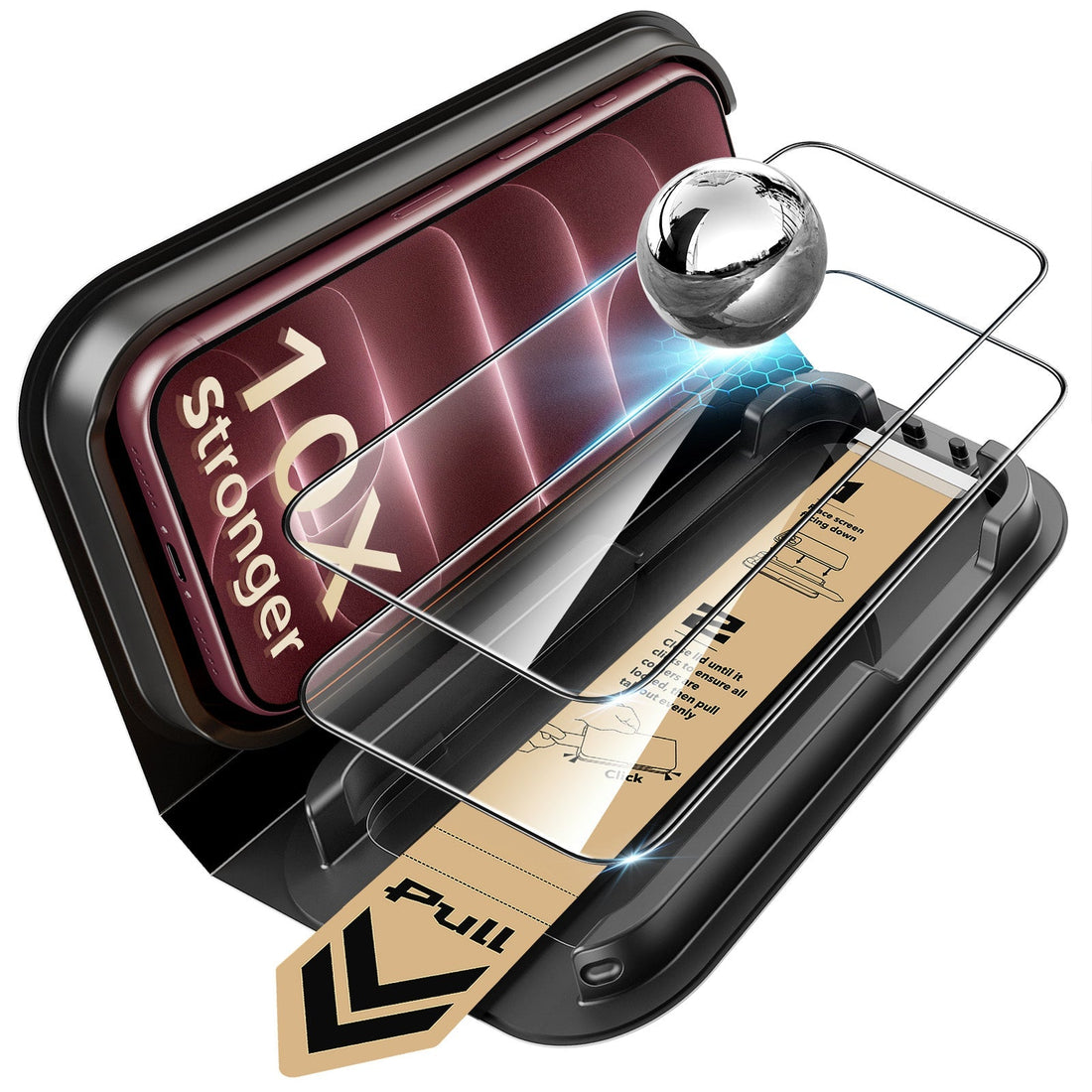 iPhone 18 Pro Corning Glass Screen Protector 2 Pack